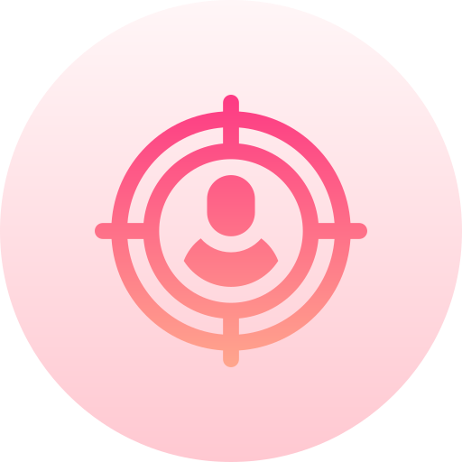 タレントサーチ Basic Gradient Circular icon
