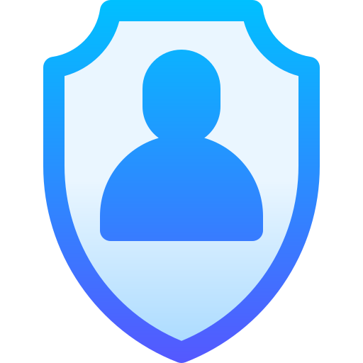 seguridad personal Basic Gradient Gradient icono
