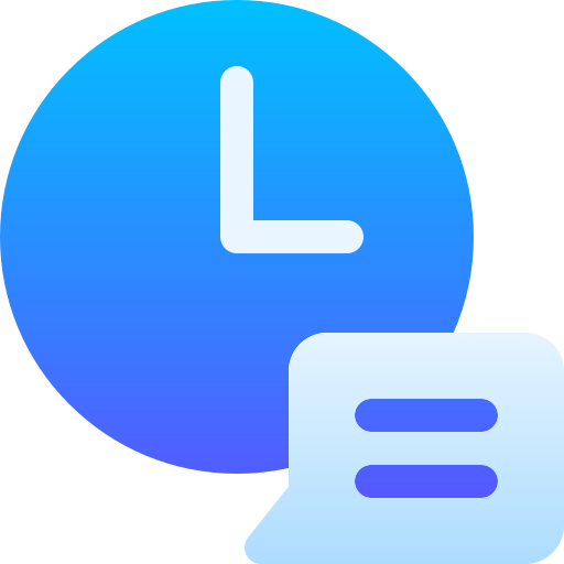 Time Basic Gradient Gradient icon