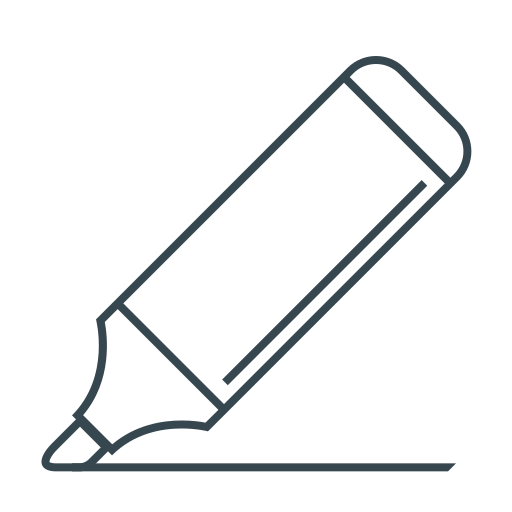Marker Generic Detailed Outline icon