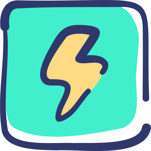 Electricity Basic Hand Drawn Lineal Color icon