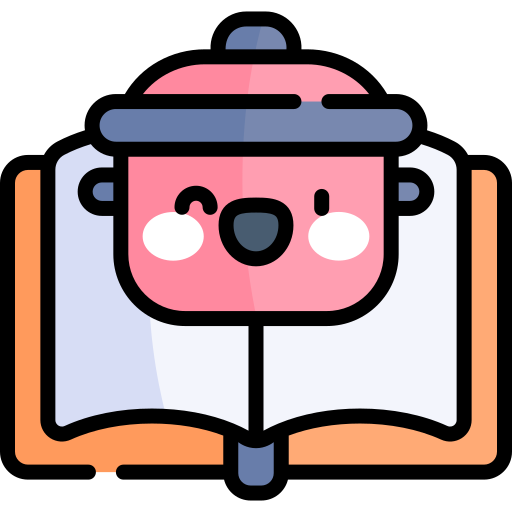 Cooking book Kawaii Lineal color icon