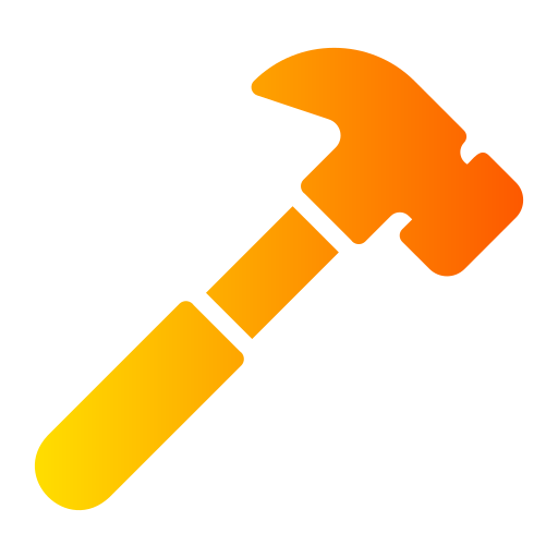 hammer Generic Flat Gradient icon