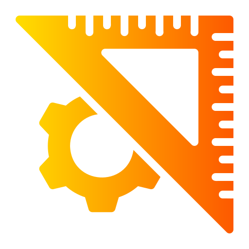 Measure Generic Flat Gradient icon