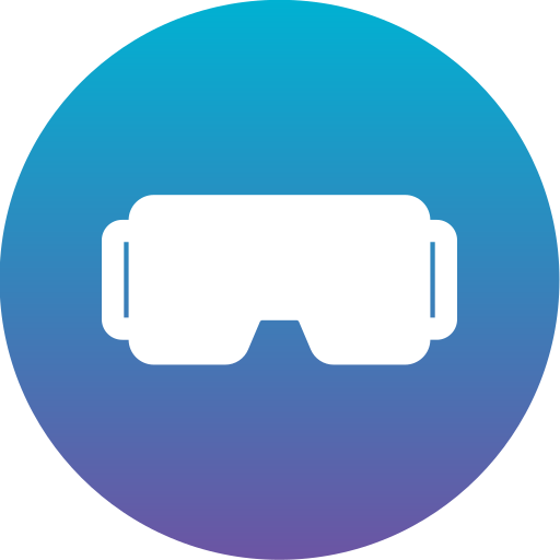 virtual reality Generic Flat Gradient Icône