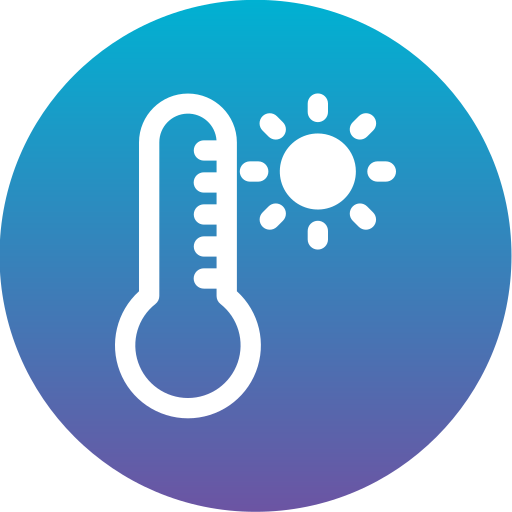 温度計 Generic Flat Gradient icon