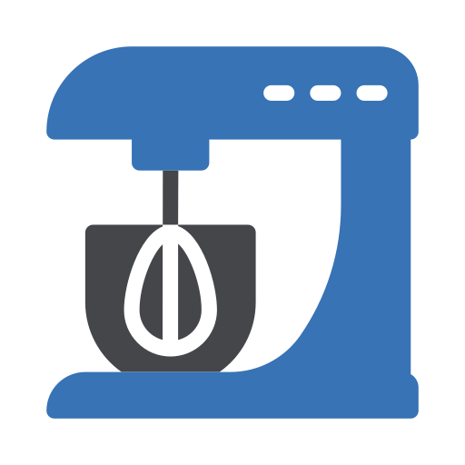 Electric mixer Generic Blue icon