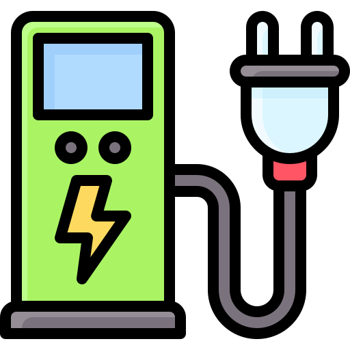 Charging Station Generic Outline Color icono