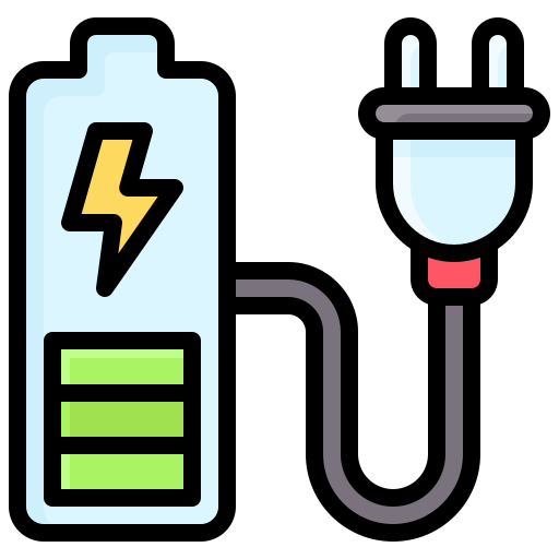 Fast charge Generic Outline Color icon