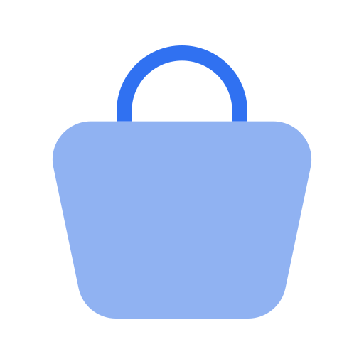 borsa da negozio Generic Blue icona