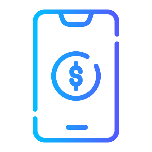 Mobile payment Generic Gradient icon