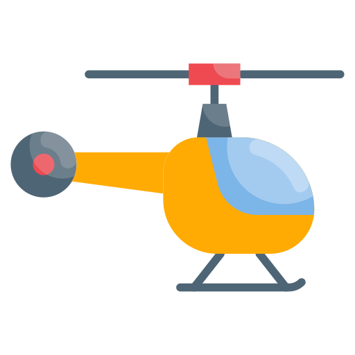 helikopter Generic Flat icoon