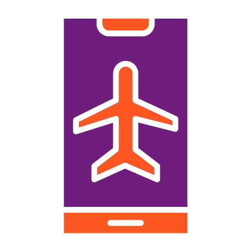 vliegtuigmodus Generic Flat icoon