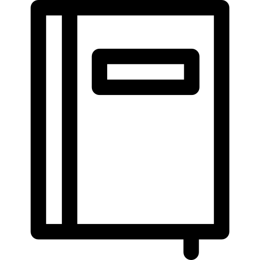 ノート Basic Rounded Lineal icon