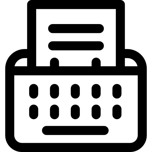 type Basic Rounded Lineal icoon