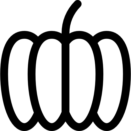 Тыква Basic Rounded Lineal иконка