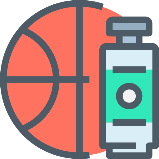 koszykówka Accurate Lineal Color ikona