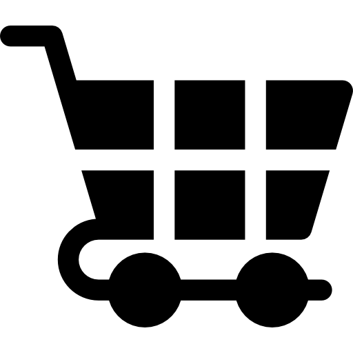 winkelmand Basic Rounded Filled icoon