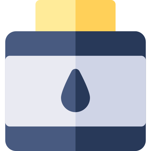잉크 Basic Rounded Flat icon