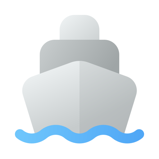 barca Generic Flat Gradient icona
