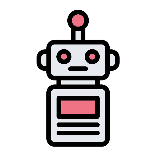 Robot Generic Outline Color icon