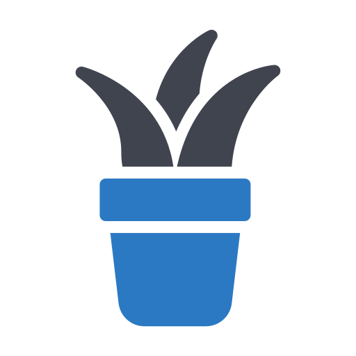 pflanzenblatt Generic Blue icon