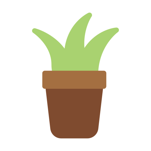 植物の葉 Vector Stall Flat icon