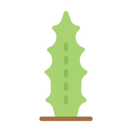 Aloe Vector Stall Flat icon