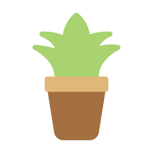 house plants Vector Stall Flat icon