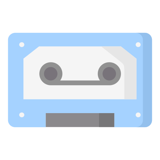 cassette Generic Flat icoon