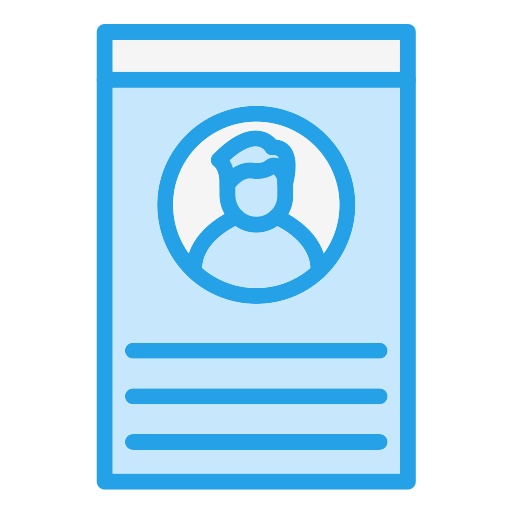 프로필 Generic Blue icon