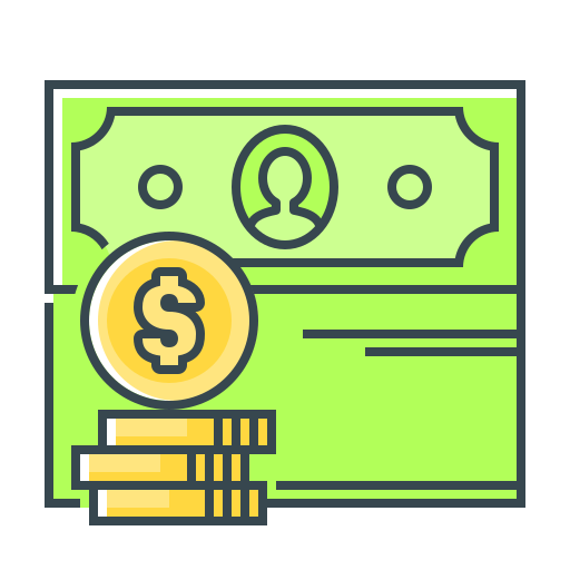 Revenues Generic Color Omission icon
