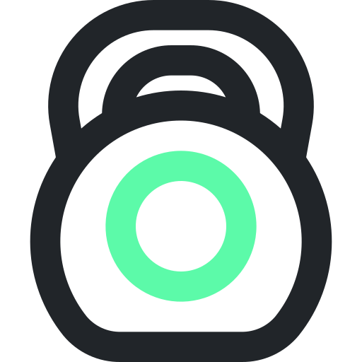 kettlebell Generic Outline Color icon