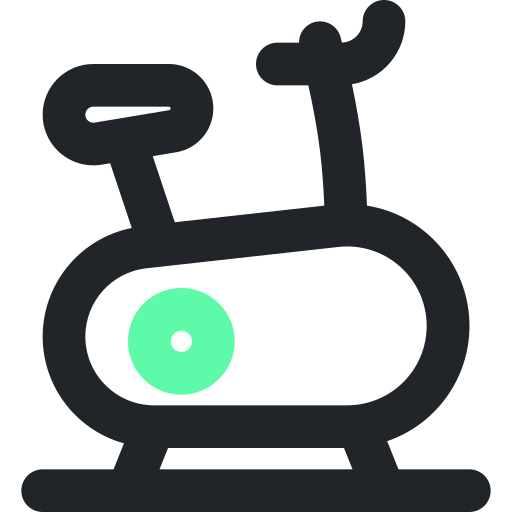 Стационарный велосипед Generic Outline Color иконка