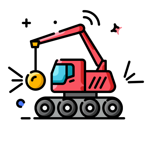 Demolition Generic Outline Color icon