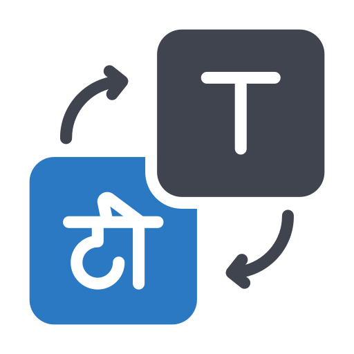 Übersetzer Generic Blue icon