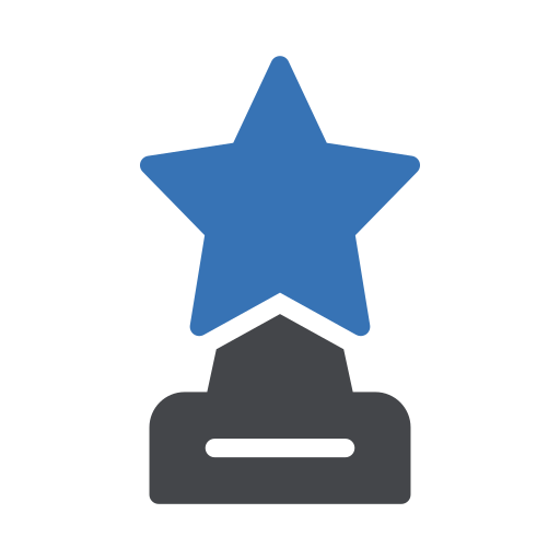 Film award Generic Blue icon