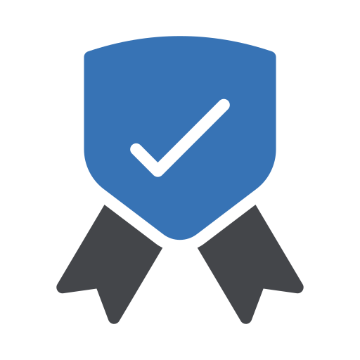 Guarantee Generic Blue icon