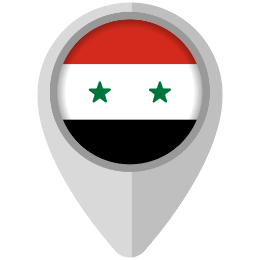 syrië Generic Flat icoon