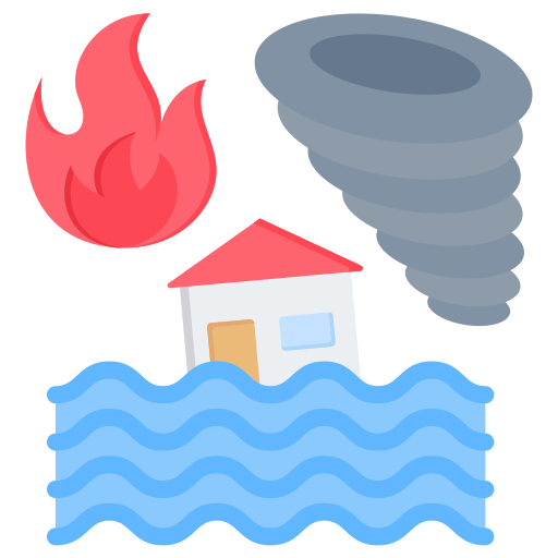 natural disaster Generic Flat icono