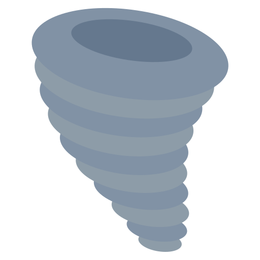 orkaan Generic Flat icoon