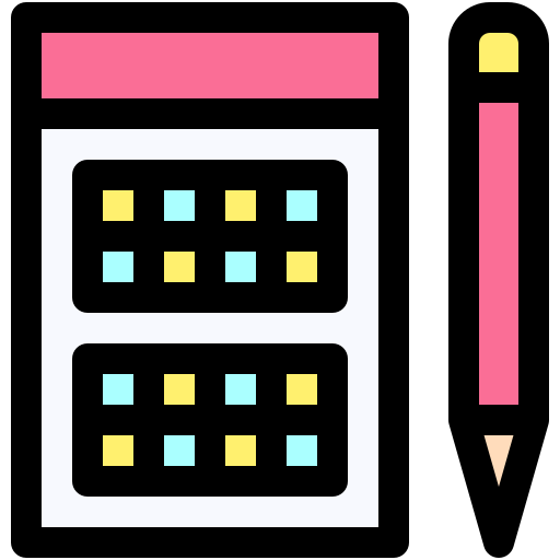 loterij Generic Outline Color icoon