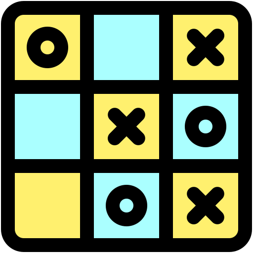 tic tac toe Generic Outline Color icon