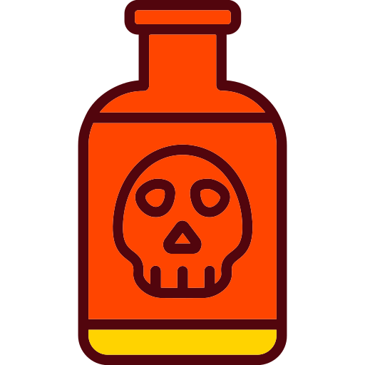 毒 Generic Outline Color icon