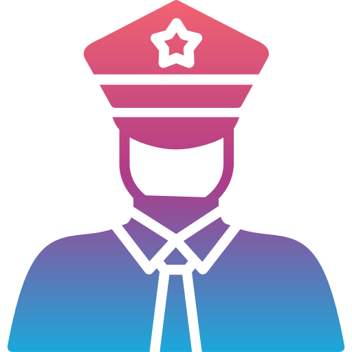 Полицейский Generic Flat Gradient иконка