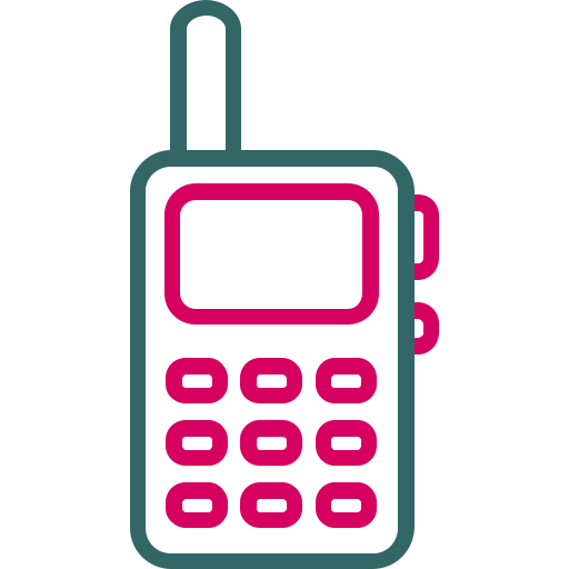 Walkie talkie Generic Outline Color icon