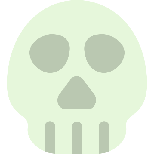 le crâne Generic Flat Icône