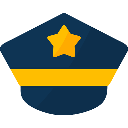 sombrero de policía Generic Flat icono