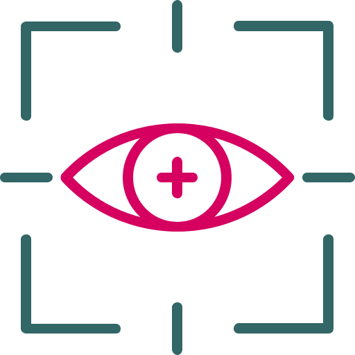 eye scan Generic Outline Color icon