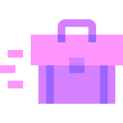 Briefcase Basic Sheer Flat icon